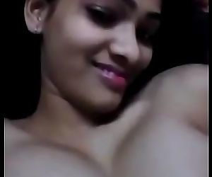 Sexy Indian girl record herself..