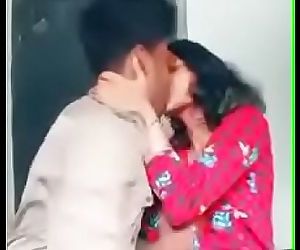 Indian couple hottest kiss..
